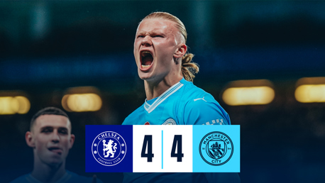 Chelsea 4-4 City: Melhores momentos