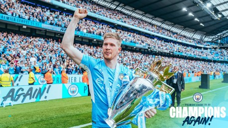 De Bruyne proud to win nail-biting title race