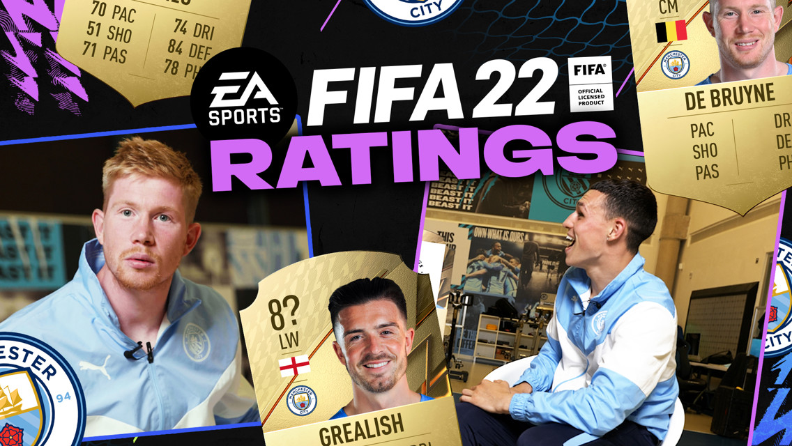 De Bruyne and Foden guess FIFA 22 ratings