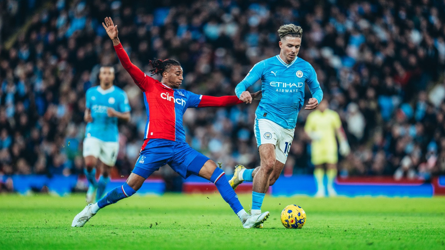 City forced to settle for point after Palace injury time equaliser