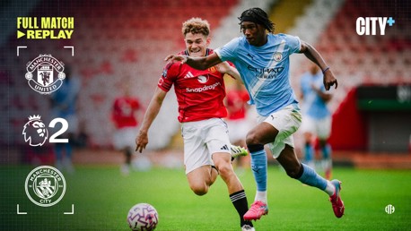 Full-match replay: Manchester United v City - Premier League 2