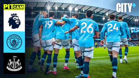 City 4-0 Newcastle United: Pitcam highlights