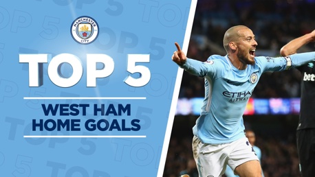 City v West Ham: Top 5 goals