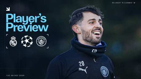 Real Madrid test the ideal barometer for City, says Bernardo