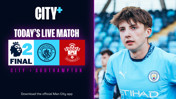 Watch our Premier League 2 final live via CITY+ this evening
