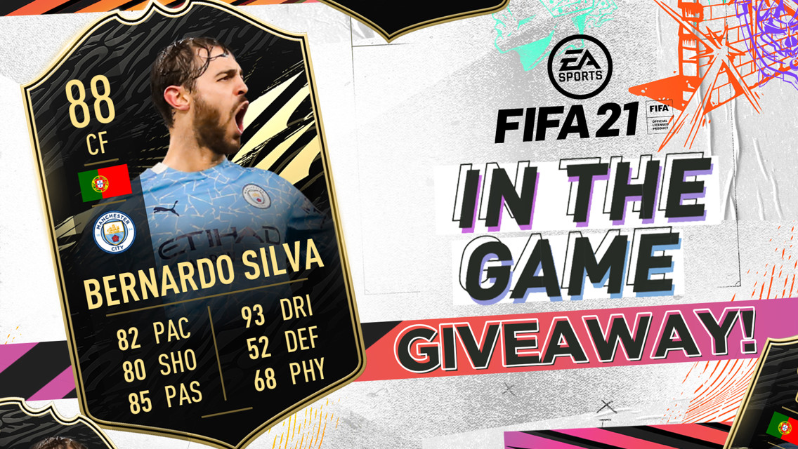 In The Game: Win a Bernardo TOTW FUT item