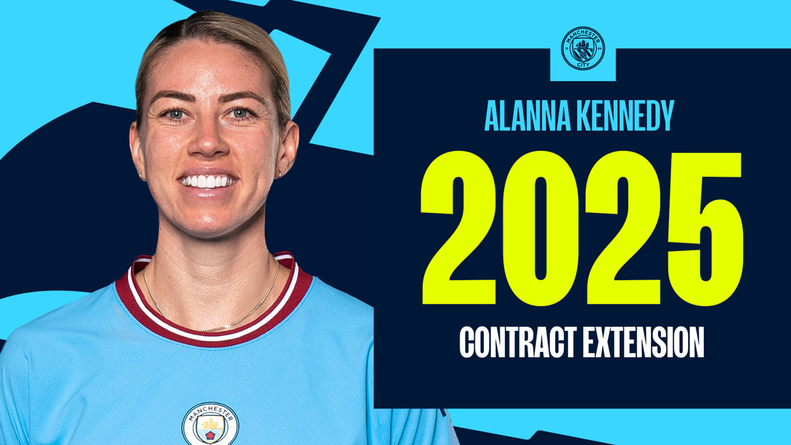 Kennedy signs two-year contract extension with Manchester City 