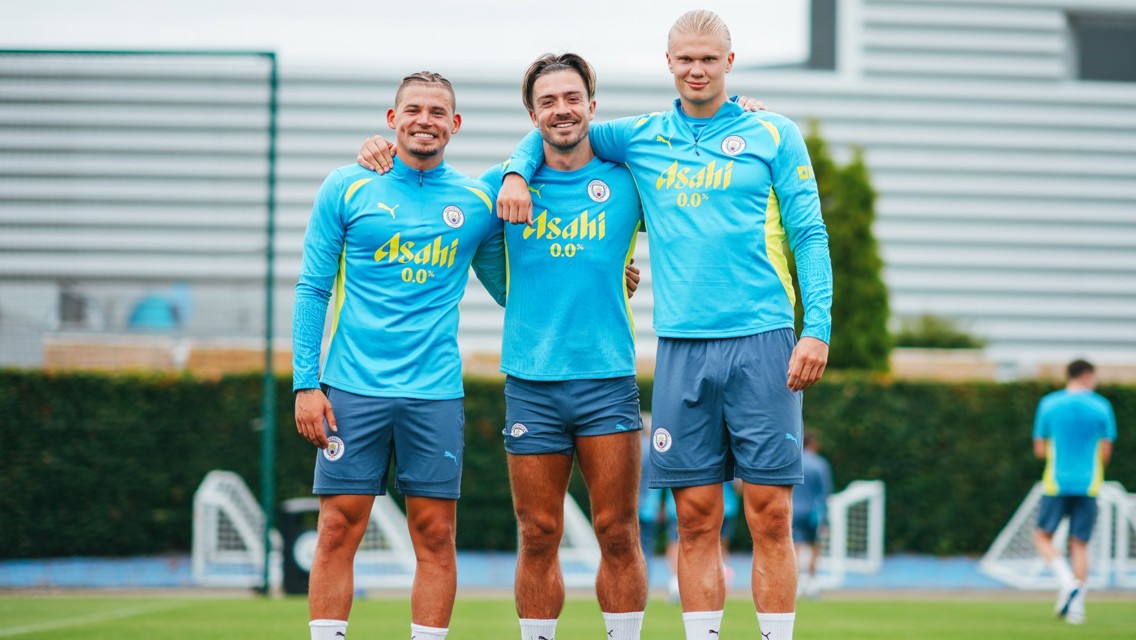 Training gallery: City are back!