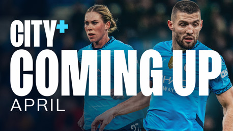 Coming up on CITY+ this April