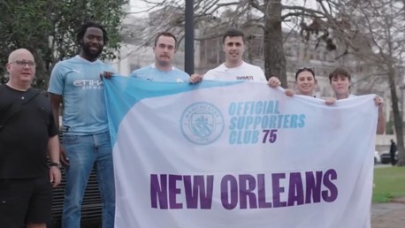 Watch: Rodri meets New Orleans OSC