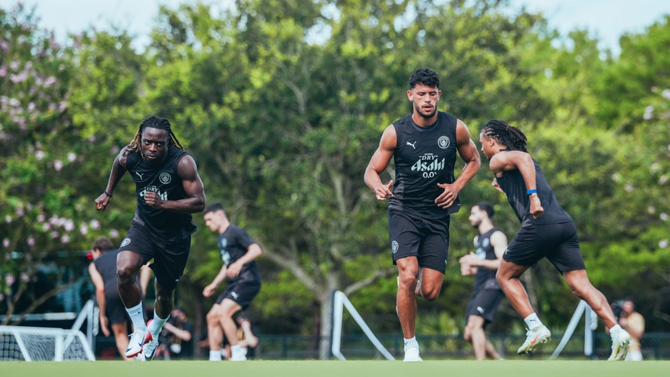 ENDURANCE : Jeremy Doku and Matheus Nunes put in the hard yards