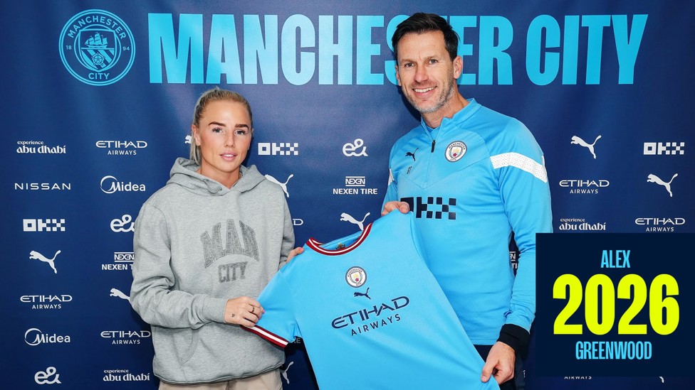 GREENWOOD & GARETH : Key City pair aiming to push us on in the coming years.