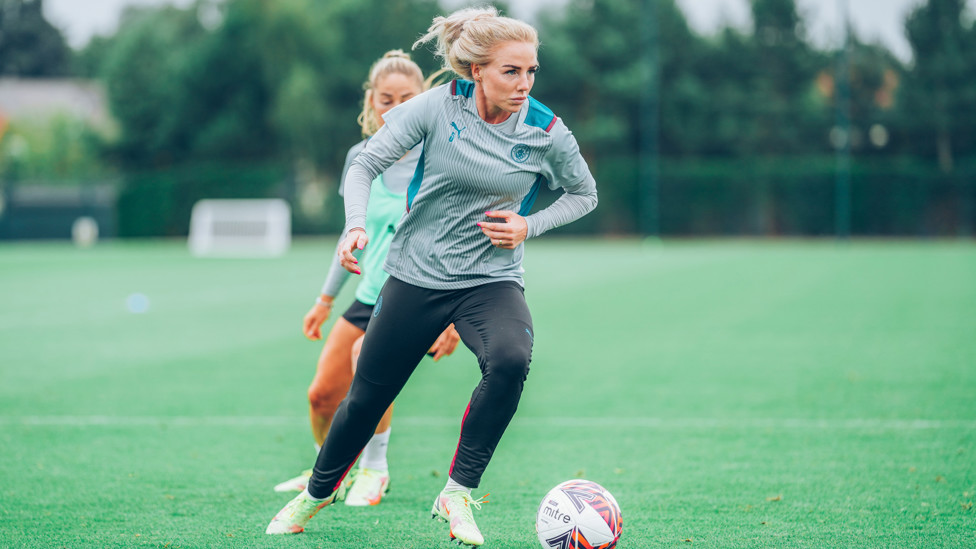 Alex Greenwood - fully focused