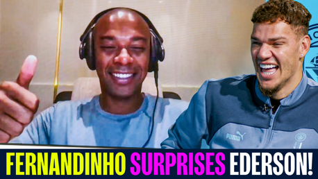 Fernandinho surprises Ederson!