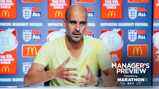 READY FOR THE CHALLENGE: Pep Guardiola
