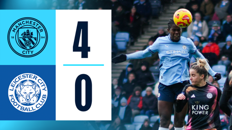 Short Highlights: City 4-0 Leicester