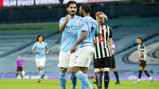 STERLING SERVICE: Ilkay appreciates the assist from Raheem!