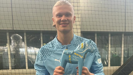 Haaland vence Prêmio Blue Horse 2022/23