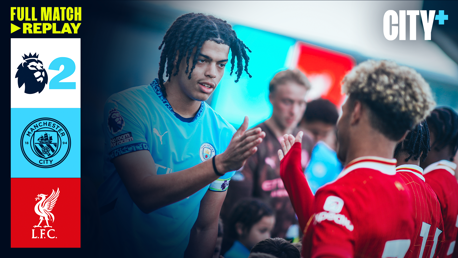 Full-match replay: City v Liverpool - Premier League 2 playoffs 