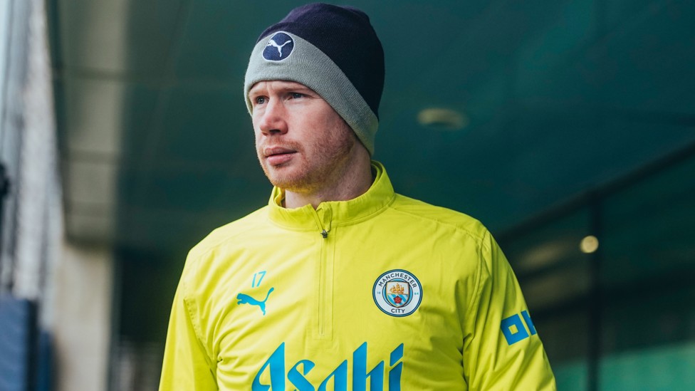 CAPTAIN'S CALL : Kevin De Bruyne is ready for training