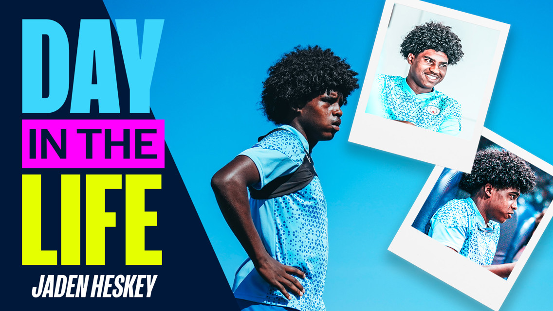 A day in the life of Jaden Heskey