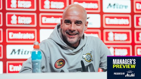 Guardiola: Everyone at City loves the FA Cup!