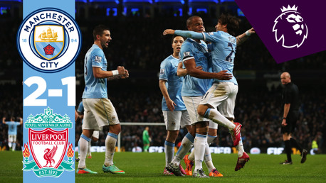 Classic highlights: City 2-1 Liverpool 2013