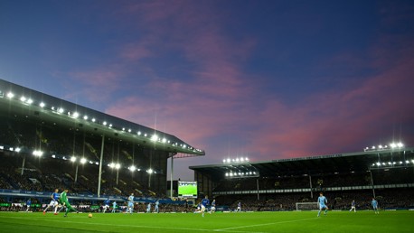 City em Goodison Park: ao longo dos anos