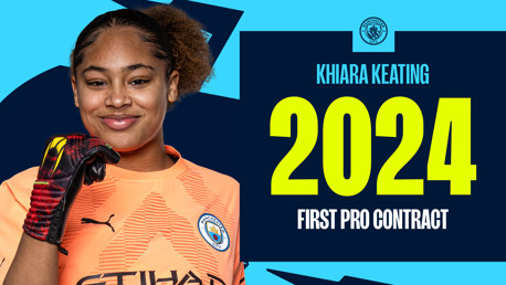 Khiara Keating Tanda Tangani Kontrak Profesional Pertamanya