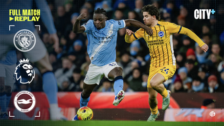 Full-match replay: City v Brighton