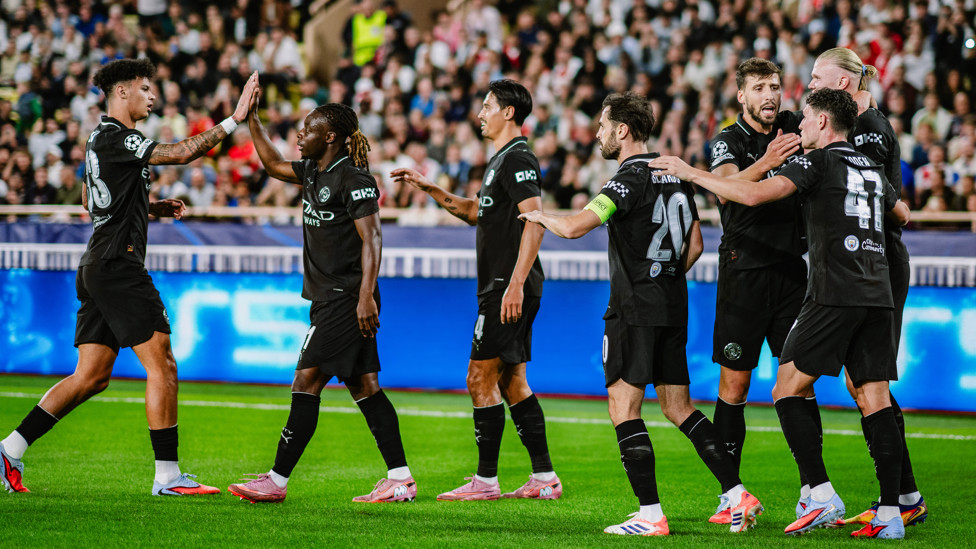 MAIN MAN : Haaland feels the love!