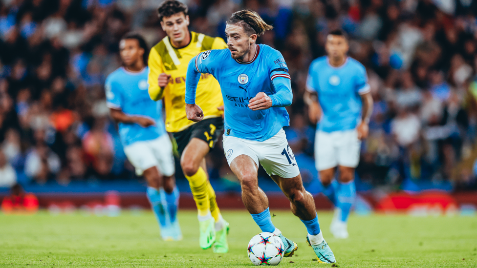 GALLOPING GREALISH : On the charge.