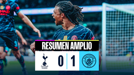 Spurs 0-1 City: resumen amplio