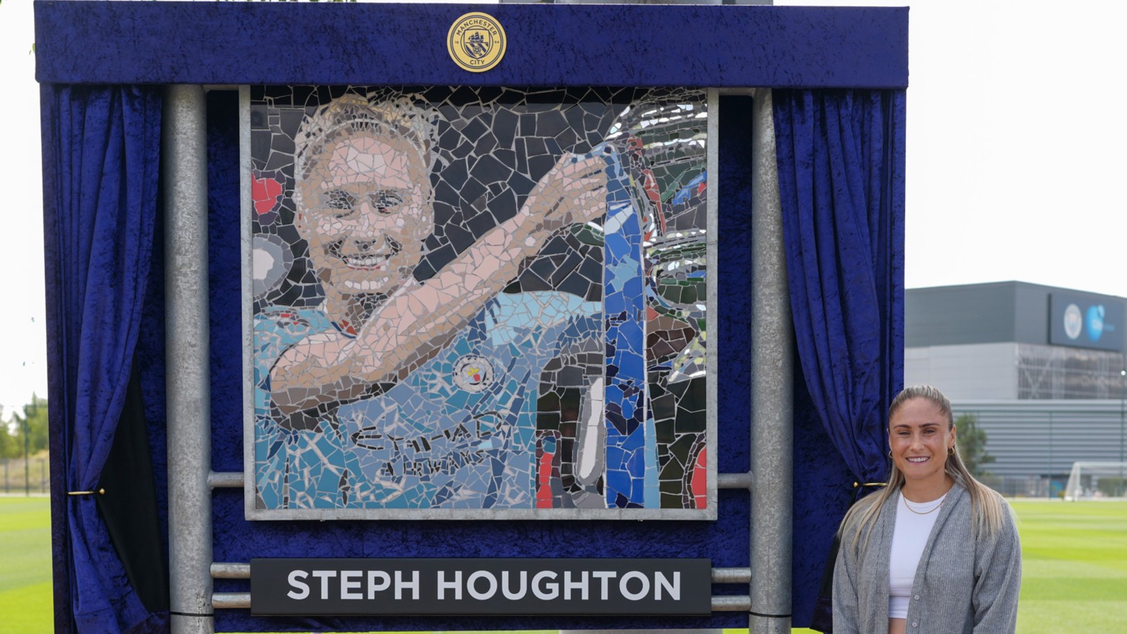 Mosaic unveiling a ‘very special moment’ says Houghton