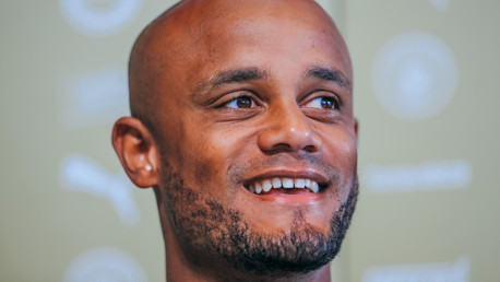 TESTIMONIAL: Kompany has spoken to the media ahead of his Tachle4Manchester benefit match last night