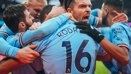 City move to within three points of leaders with win over Villa