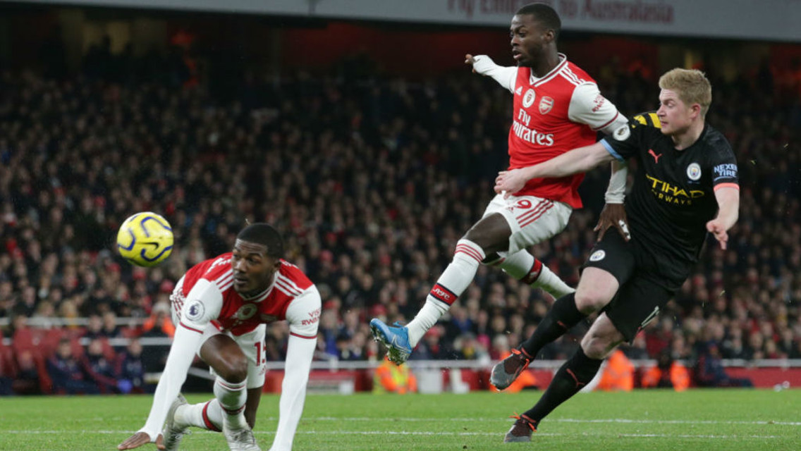 Where can I watch Arsenal v City?