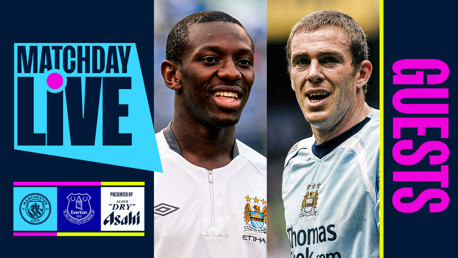 City v Everton: Dunne and Wright-Phillips on Matchday Live