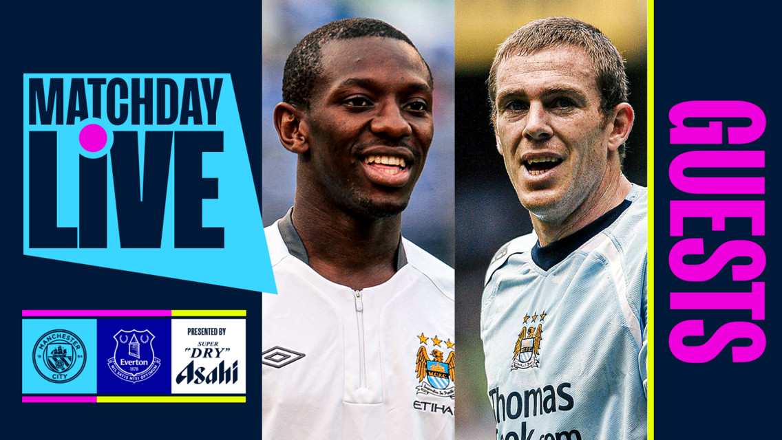 City v Everton: Dunne and Wright-Phillips on Matchday Live
