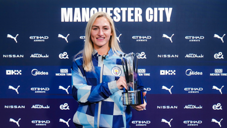 Laura Coombs wins PFA Fans’ Player of the Month award 