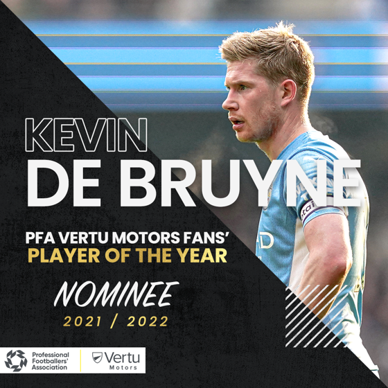 Manchester City: De Bruyne supera trio do Liverpool e é eleito o melhor jogador da Premier League