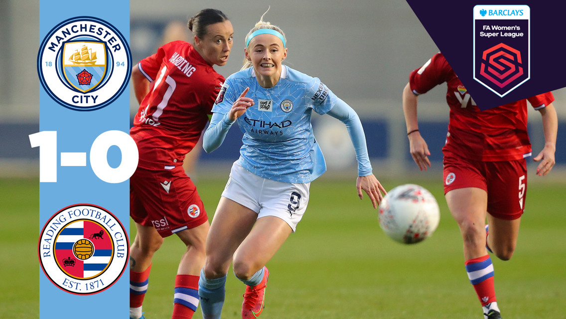 Cuplikan Pertandingan MCWFC: City 1-0 Reading