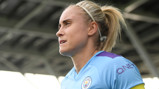 CAPTAIN'S CALL: Steph Houghton insists City are looking to the future - not the past