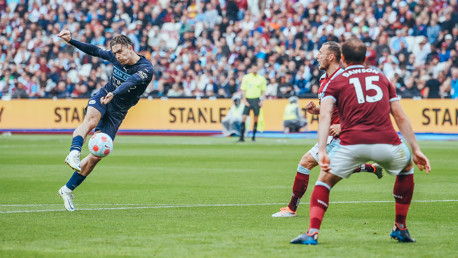 SWEET SPOT: Great technique from Grealish.