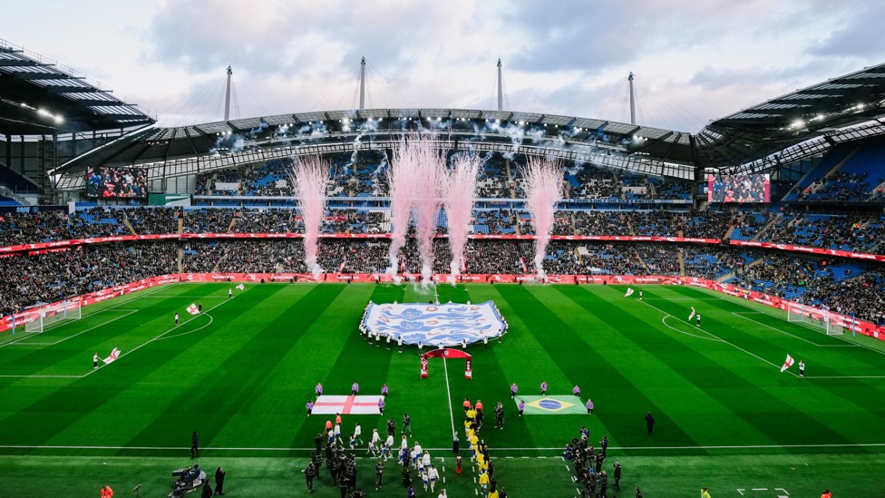 WOW : The Etihad is ready for action!