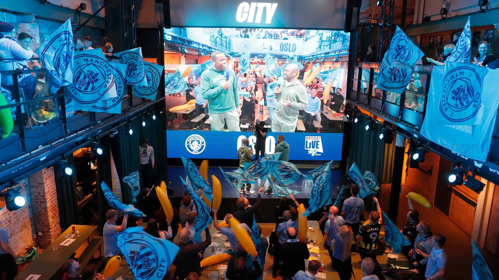 Matchday Live on Tour in Oslo celebrates Leeds win with local fans