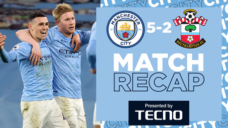 City 5-2 Southampton: Match recap