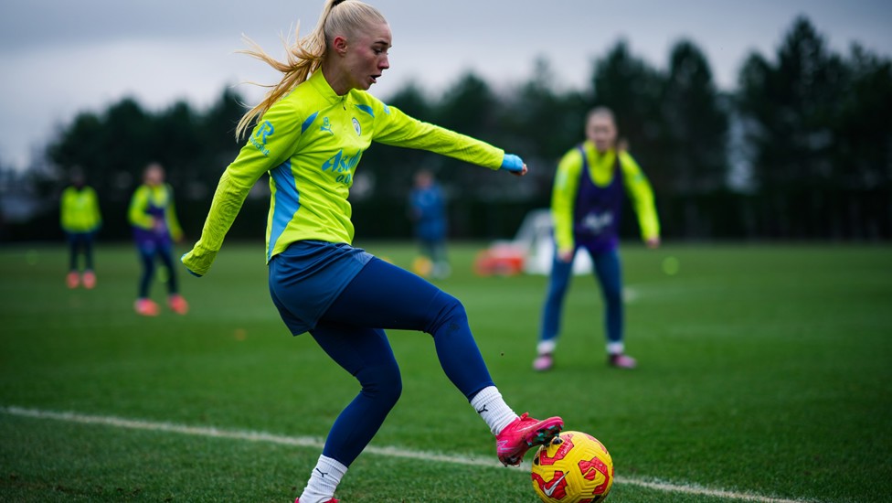 ON THE BALL: It's Laura Blindkilde Brown...