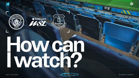 How can I watch City v Everton on TV?