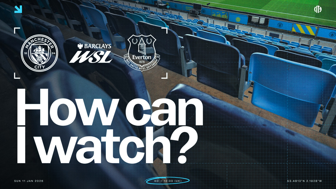 How can I watch City v Everton on TV?